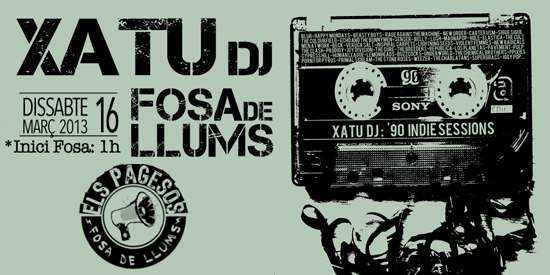 FOSA DE LLUMS: XATU DJ