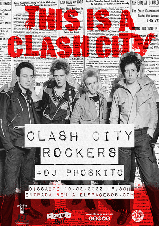 THIS IS A CLASH CITY: Clash City Rockers + Dj Phoskito